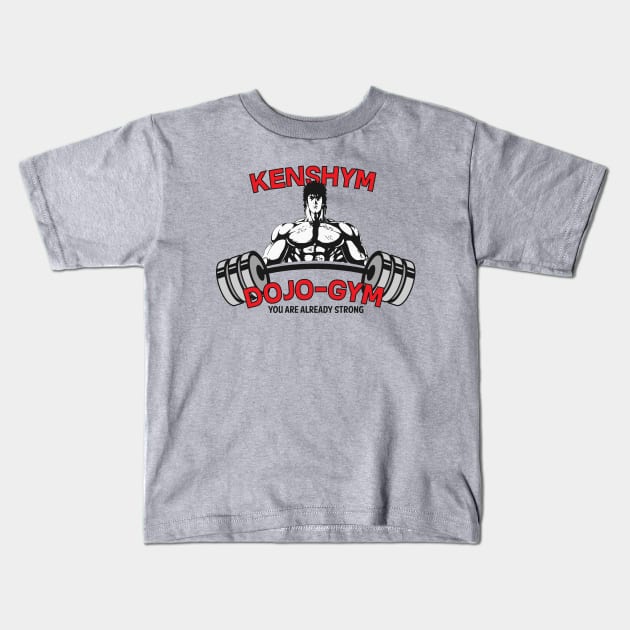 Kenshym | DOJO - GYM Kids T-Shirt by Gantahat62 Productions